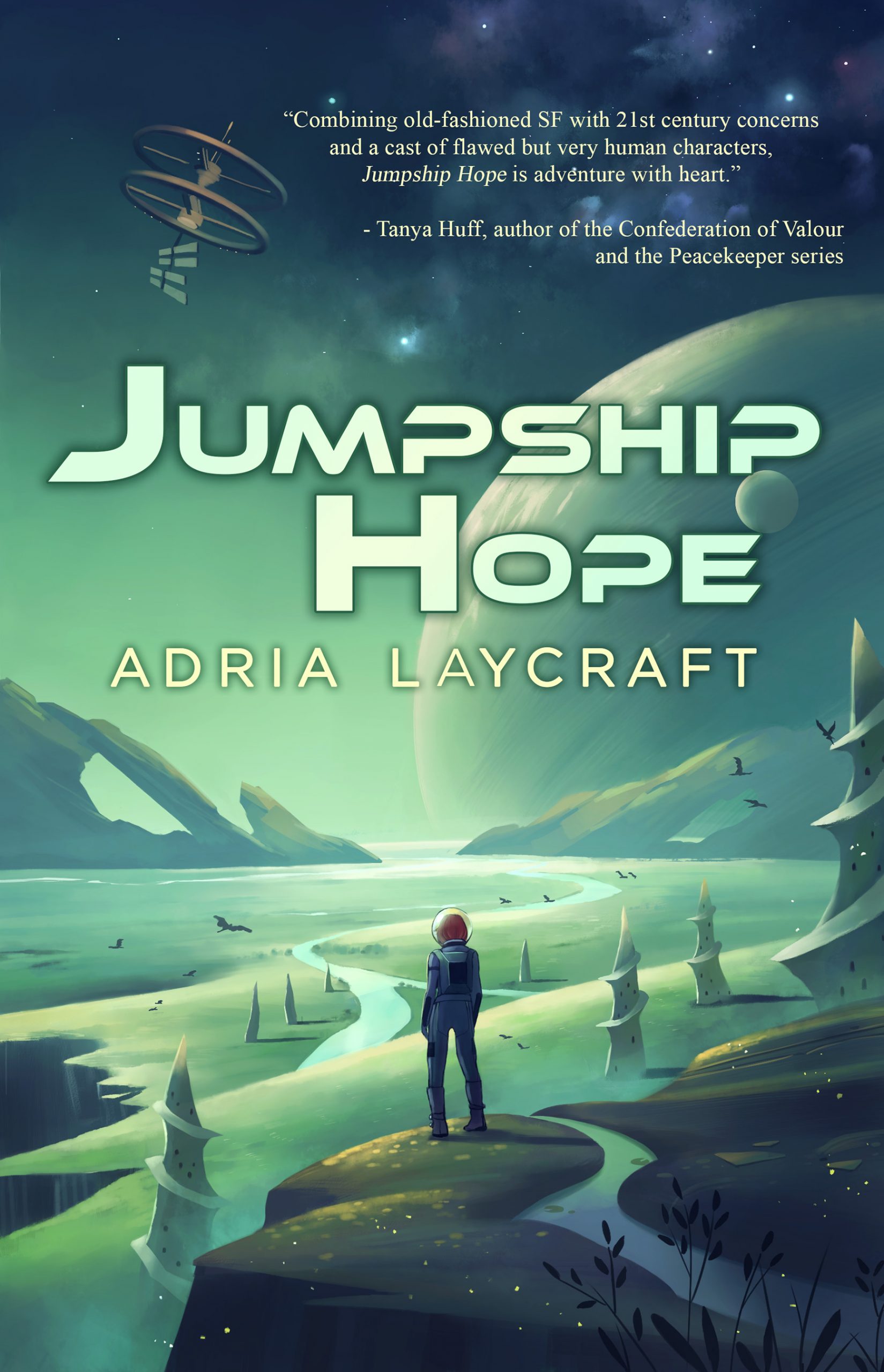 Book cover of Jumpship Hope a science fiction novel